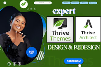create wordpress website using thrive themes and thrive architect