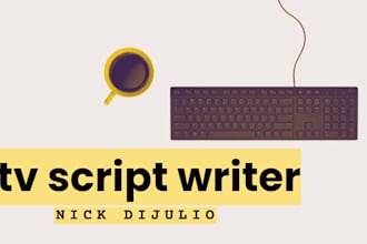 generate or flesh out or format a narrative tv style script