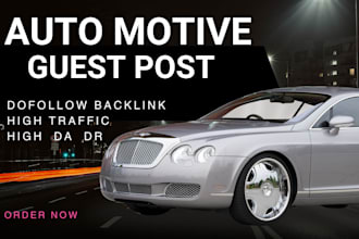do guest post on automotive with dofollow backlink