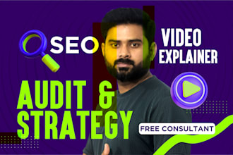 do technical SEO audit, competitor analysis, and ranking strategy