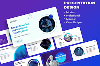 do powerpoint presentation, PPT investor pitch deck design, google slides