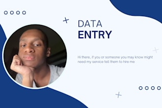 enter data for you