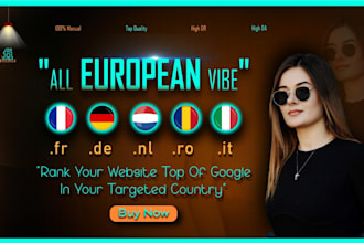 do country targeted local SEO backlinks german french dutch romania italian site