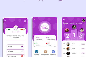 build quiz app, ai quiz app, educational app, survey app