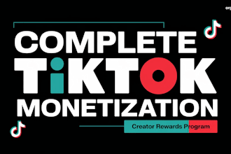 be your tiktok manager do tiktok  monetization promotion