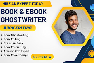 design canva journal ebook ghostwriting nonfiction, canva book ebook ghostwriter