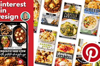 design engaging pinterest pins