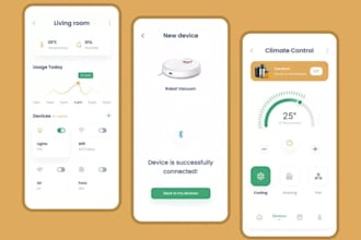 develop one home, lifestyle app, mobile,ios, organization, fashion and gardening