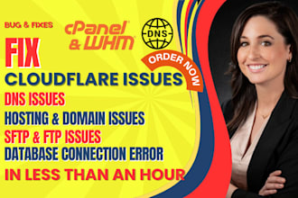 install free ssl certificate setup cloudflare and fix email, SSL, dns issues
