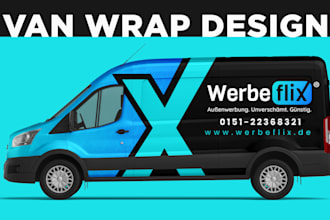 do custom vehicle wrap for van, car, truck, trailer