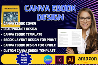 canva ebook design canva ebook layout and template lead magnet canva ebook cover
