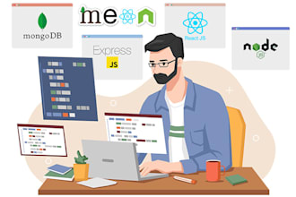 do mern full stack app development
