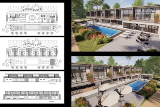design your architectural proposal and ideas
