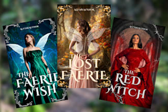 design polished mock covers for your novel or ebook