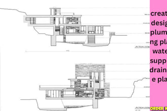 create, design plumbing plan water supply, drainage plan