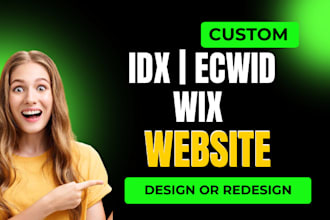 do idx website ecwid store website wix clone site