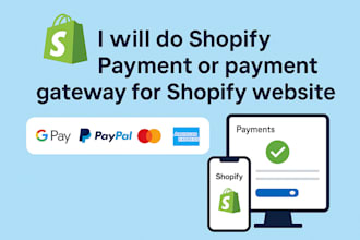 do shopify payment or payment  gateway for shopify website