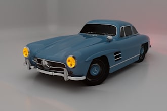 3d automotive design studio, vehicle modeling, exterior rendering, car animation