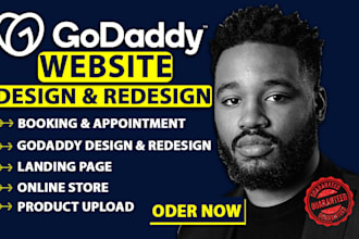 godaddy website design godaddy website redesign, develop godaddy website design