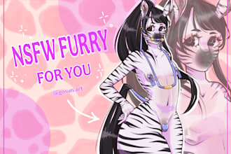 draw furry, anime or nsfw arts