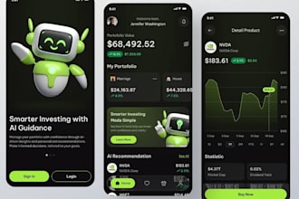 develop ai fintech app ai finance app ai investment app budgeting app