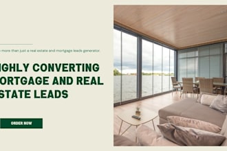 mortgage website qualified real estate leads mortgage leads capture page
