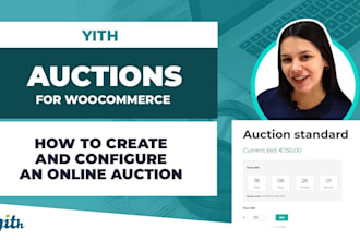 develop auction website, car auction, bidding multivendor auction marketplace