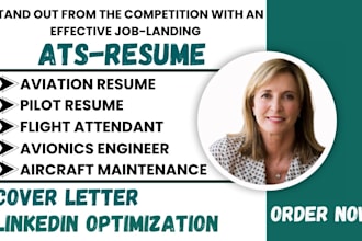 craft ats aviation pilot, flight attendant, avionics aircraft maintenance resume
