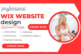 wix homepage design wix webshop create wix landing page design wix ecommerce
