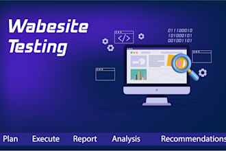qa test your website or webapp for bugs and usability