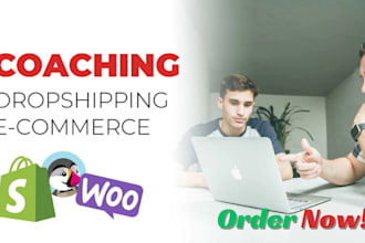 be your ecommerce shopify marketing coach shopify dropshipping mentor consultant