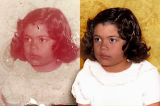 restore, colorize and enhance your old photos