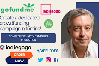 boost your gofundme, kickstarter or indiegogo crowdfunding campaign to success