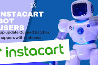 build instacart bot, doordash bot, grabber bot, shopper bot, batch grabber bot