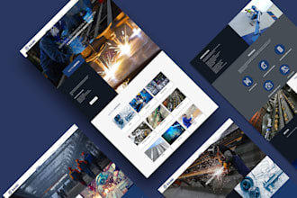 design and code a responsive landing page in HTML5 and css3