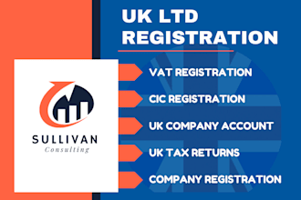 do uk ltd and llp company registration vat utr eori number for uk and nonuk