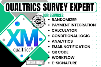 setup qualtrics workflow email notification conditional logic analytics esign VA