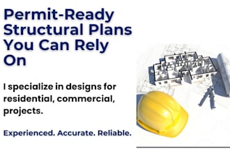 pe stamped structural drawings and house design review for california permits