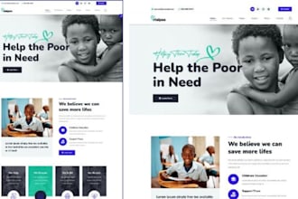 non profit website charity webiste donation website ngo website non profit websi