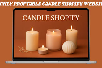 design candle website shopify store candle store candle candle shopify store