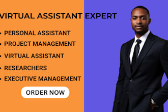 be your executive and personal virtual assistant for long term