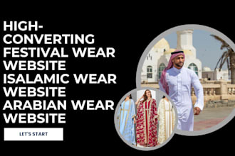 design festival wear website isalamic wear website arabian wear website