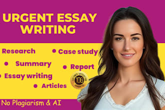 case study analysis, research, summaries, reports, articles, business research
