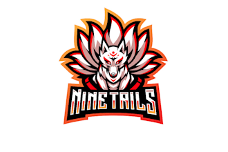 design high quality japanese kitsune mascot logo with unlimited revision