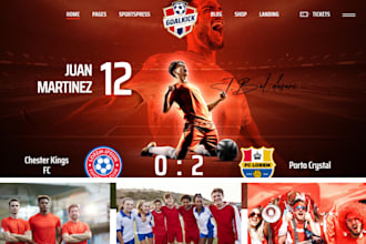 design football website soccer academy website academy website soccer website