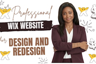 build wix website development design wix website, wix website ecommerce redesign