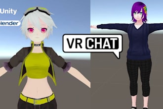 edit or create vrchat avatar from scratch 3d model upload vr chat avatar