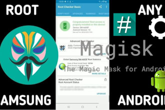 root your android devices, flash, install custom rom, firmware tweak with magisk
