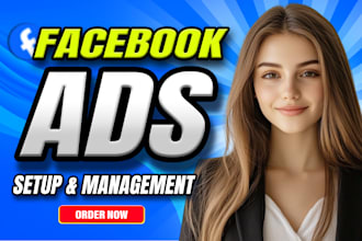 setup and manage facebook ads advertising marketing campaign, fb or meta ads