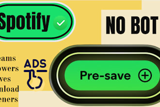 promote unrelease spotify track music to get massive presave using SEO